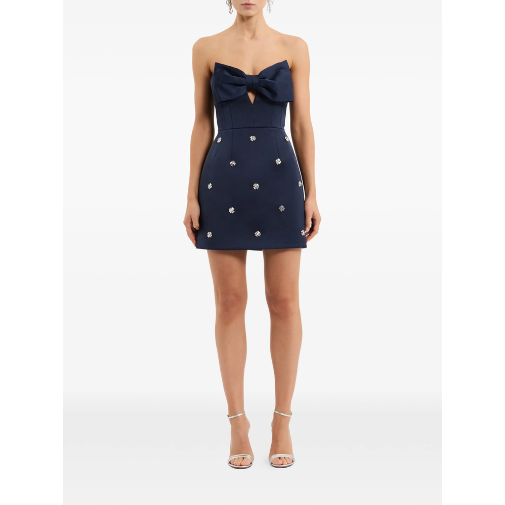 [Rebecca Vallance] Sleeveless dress FW26 2602-1621  NAVY
