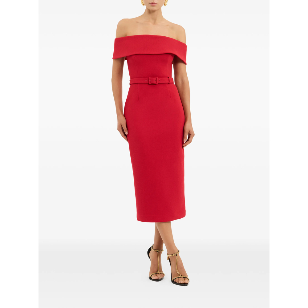[Rebecca Vallance] Sleeveless dress FW26 2602-1659  RED