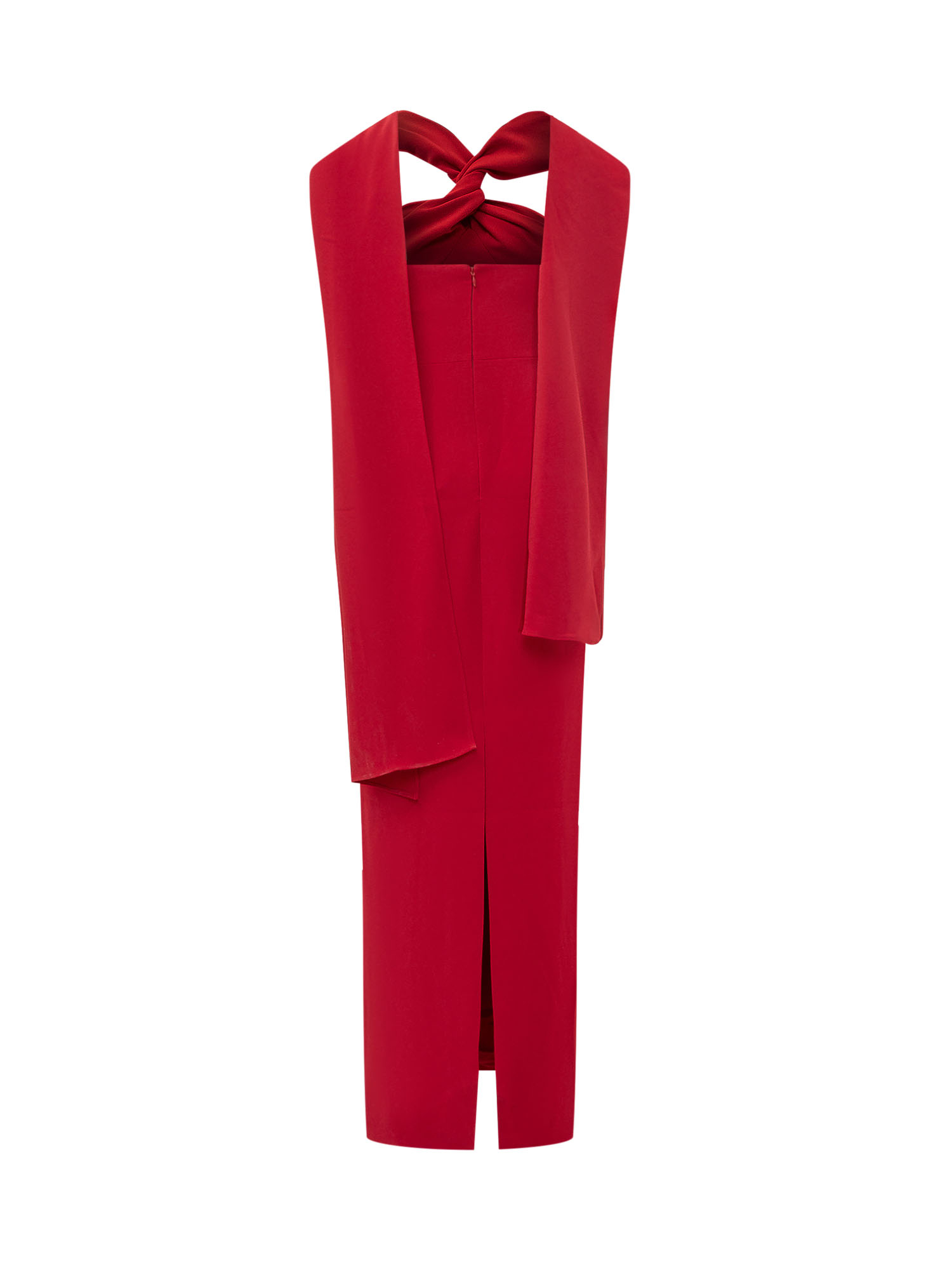 [Solace London] Sleeveless dress FW26 OS47043 RED