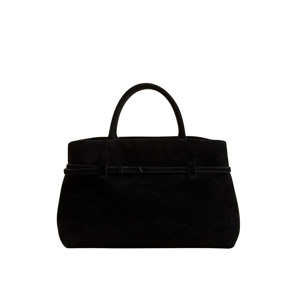[Manu Atelier] Tote bag FW26 2024323 LECAMBON40 BLACK