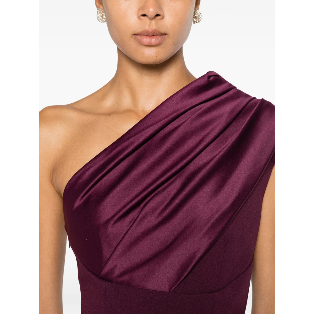 [Solace London] Sleeveless dress FW26 OS48013  GRAPE