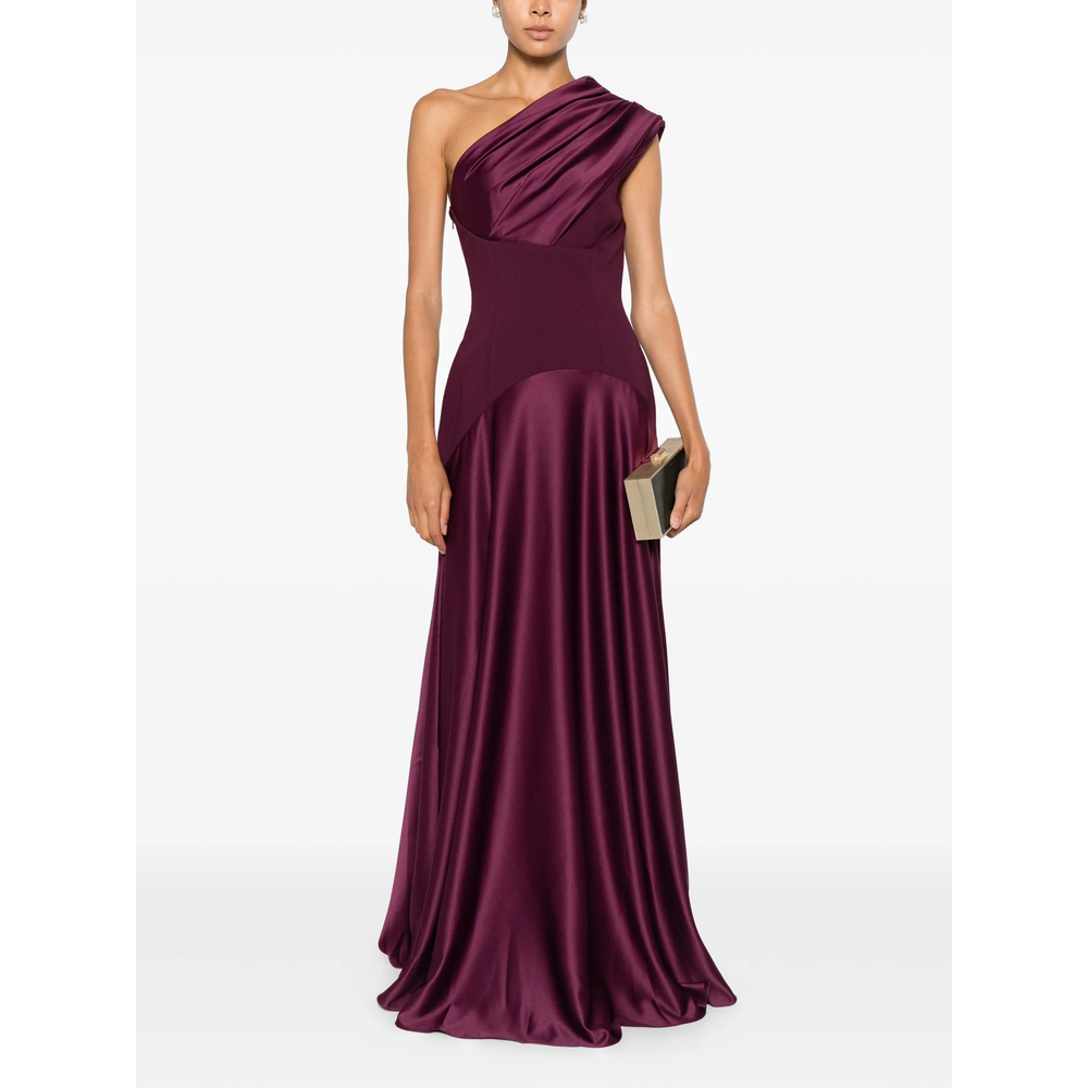 [Solace London] Sleeveless dress FW26 OS48013  GRAPE