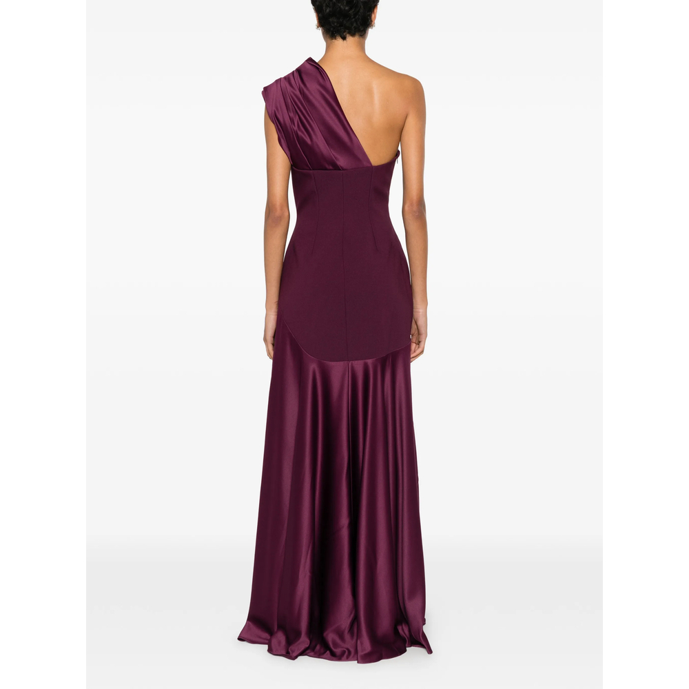 [Solace London] Sleeveless dress FW26 OS48013  GRAPE