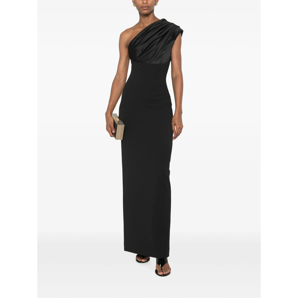 [Solace London] Sleeveless dress FW26 OS48019  BLACK