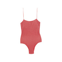 [OSEREE] Swimsuit FW26 LIS601 LUREX CORAL