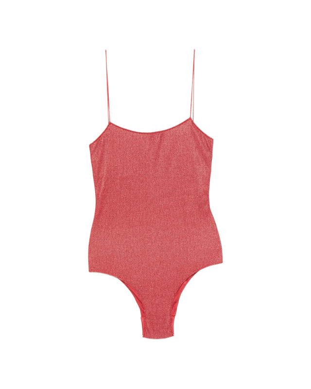 [OSEREE] Swimsuit FW26 LIS601 LUREX CORAL