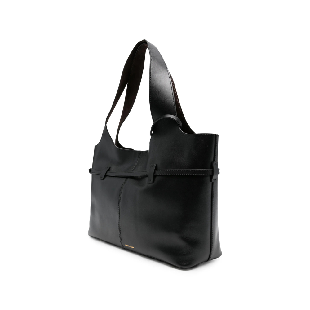 [Manu Atelier] Shoulder bag FW26 2025256 CAMBONCABA BLACK