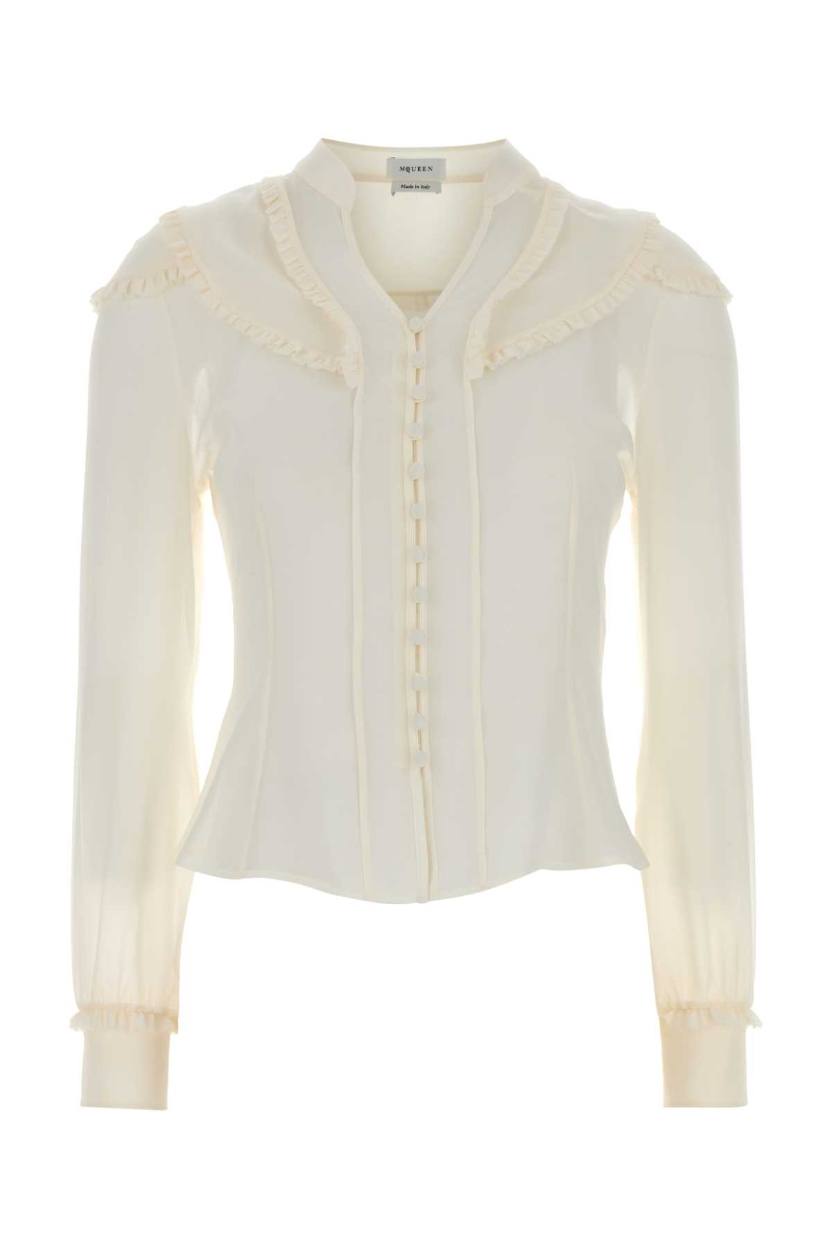[Alexander McQueen] Blouse FW26 865417QBADS 9015