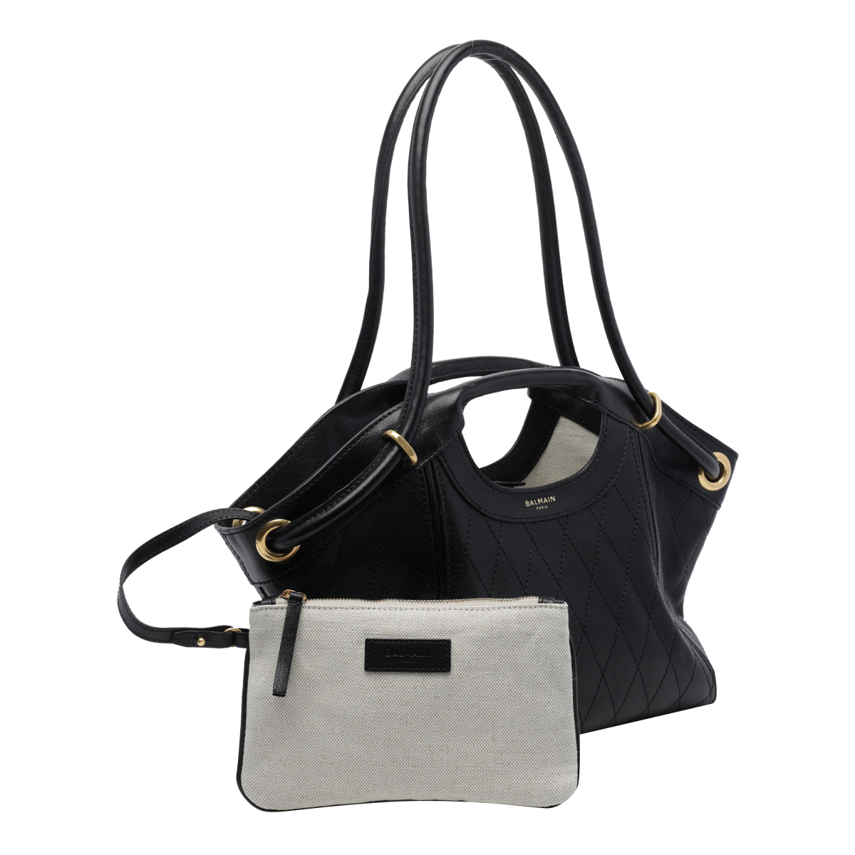 [Balmain] Tote bag FW26 HN1FD076LSP60PA