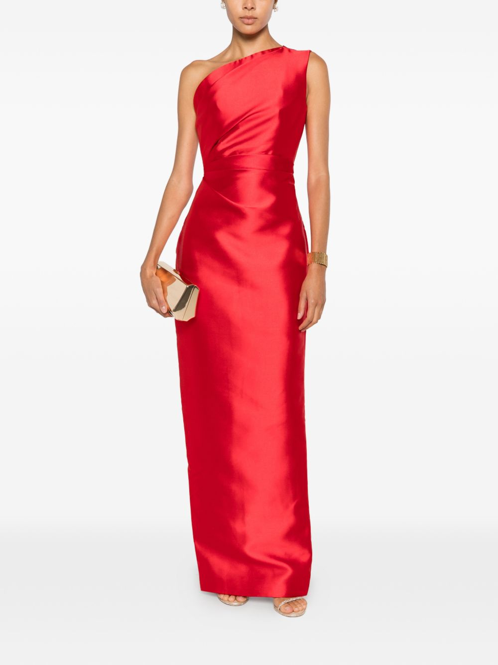 [Solace London] Sleeveless dress FW26 OS37025RED