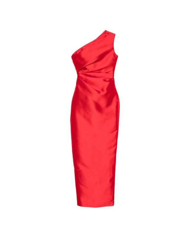 [Solace London] Sleeveless dress FW26 OS37025RED