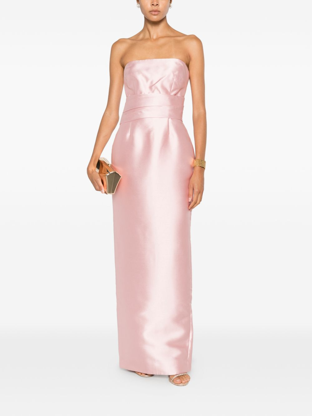 [Solace London] Sleeveless dress FW26 OS48036PALEPINK