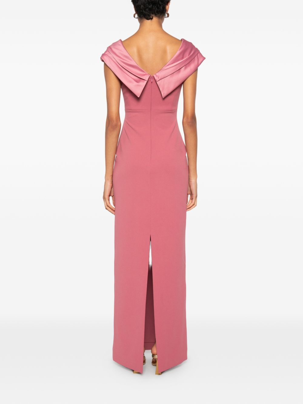 [Solace London] Sleeveless dress FW26 OS48023DARKROSE