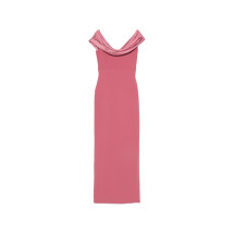 [Solace London] Sleeveless dress FW26 OS48023DARKROSE