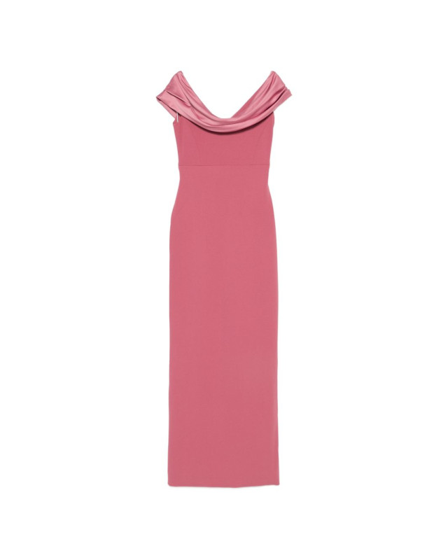 [Solace London] Sleeveless dress FW26 OS48023DARKROSE