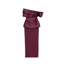[Solace London] Sleeveless dress FW26 OS48039GRAPE