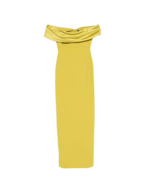 [Solace London] Sleeveless dress FW26 OS48023CHARTREUSE