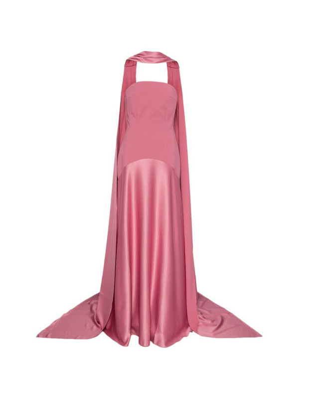 [Solace London] Sleeveless dress FW26 OS48014DARKROSE