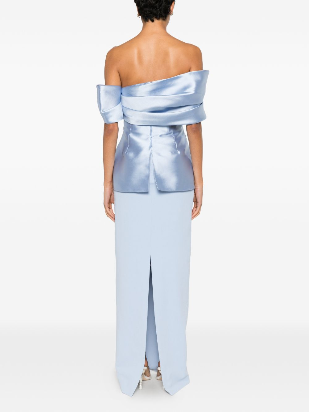 [Solace London] Sleeveless dress FW26 OS48039LIGHTBLUE
