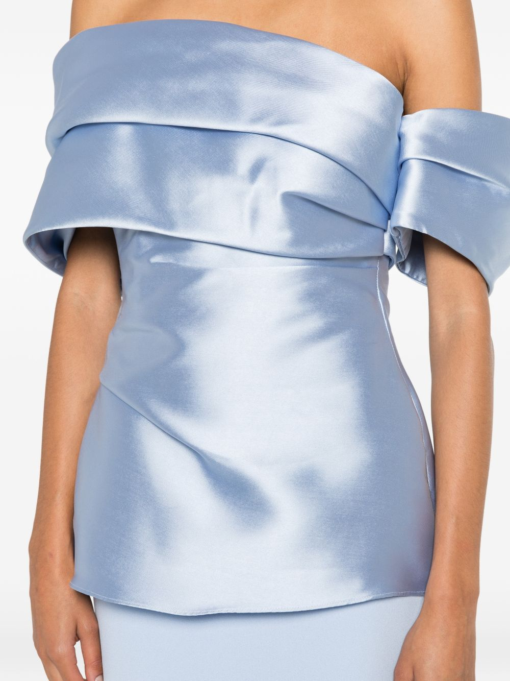 [Solace London] Sleeveless dress FW26 OS48039LIGHTBLUE