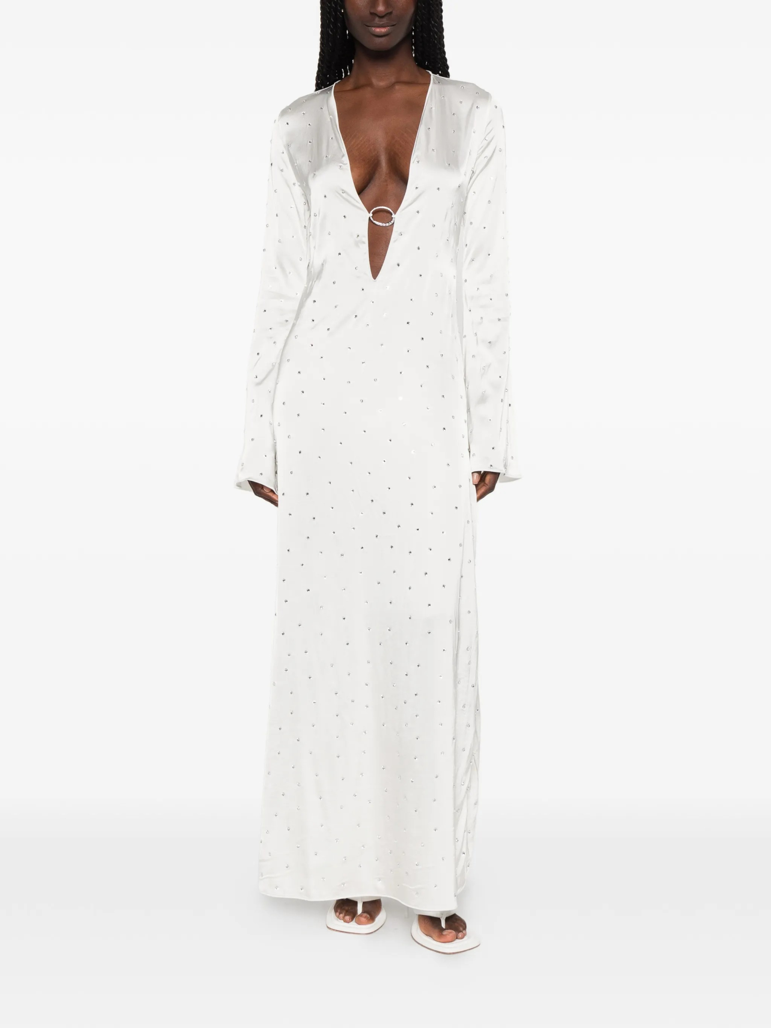 [OSEREE] Long sleeve dress SS26 BGLF268