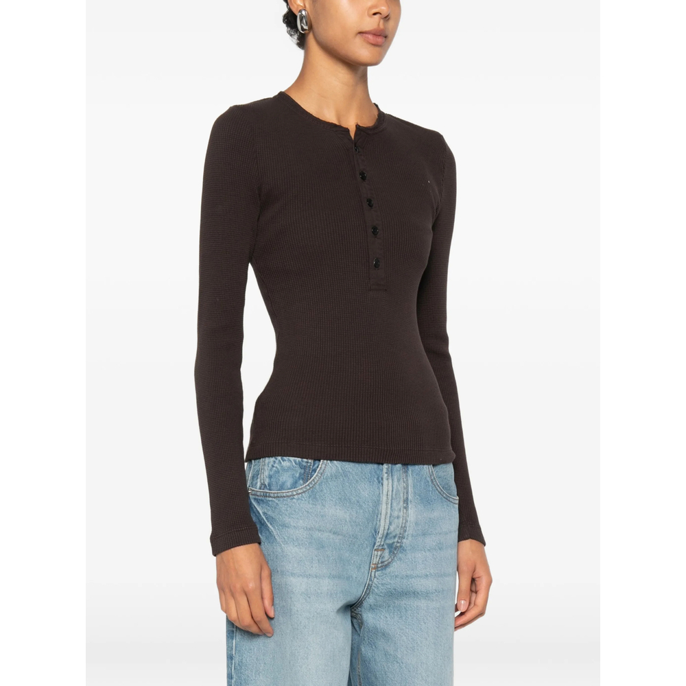 [Citizens Of Humanity] T-shirts Long Sleeve FW26 9476-1785  CHOCO