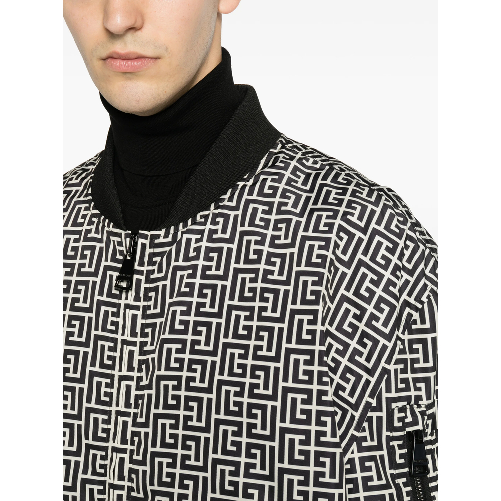[Balmain] Bomber Jacket FW26 HH1TFC55 XM26 GFE
