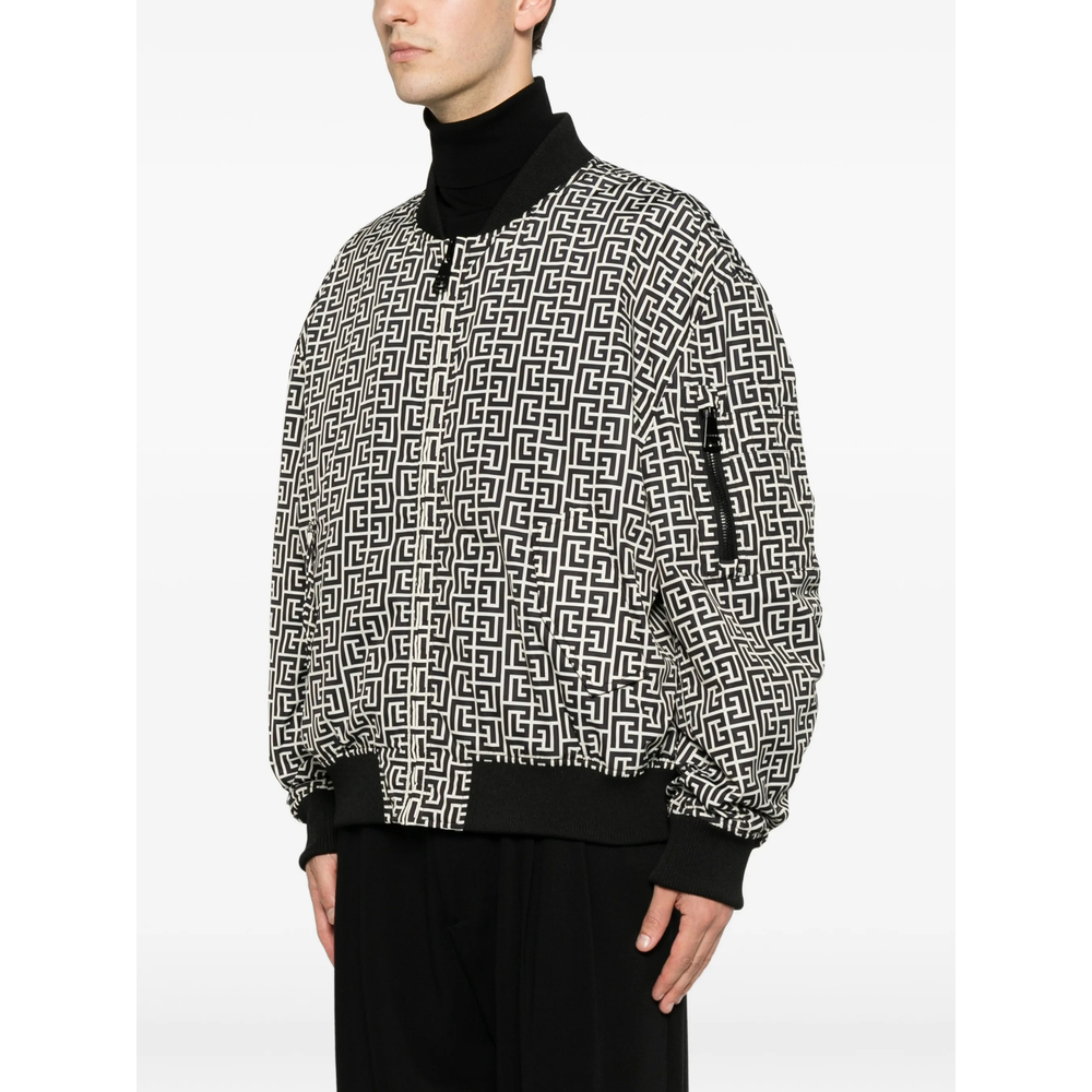 [Balmain] Bomber Jacket FW26 HH1TFC55 XM26 GFE