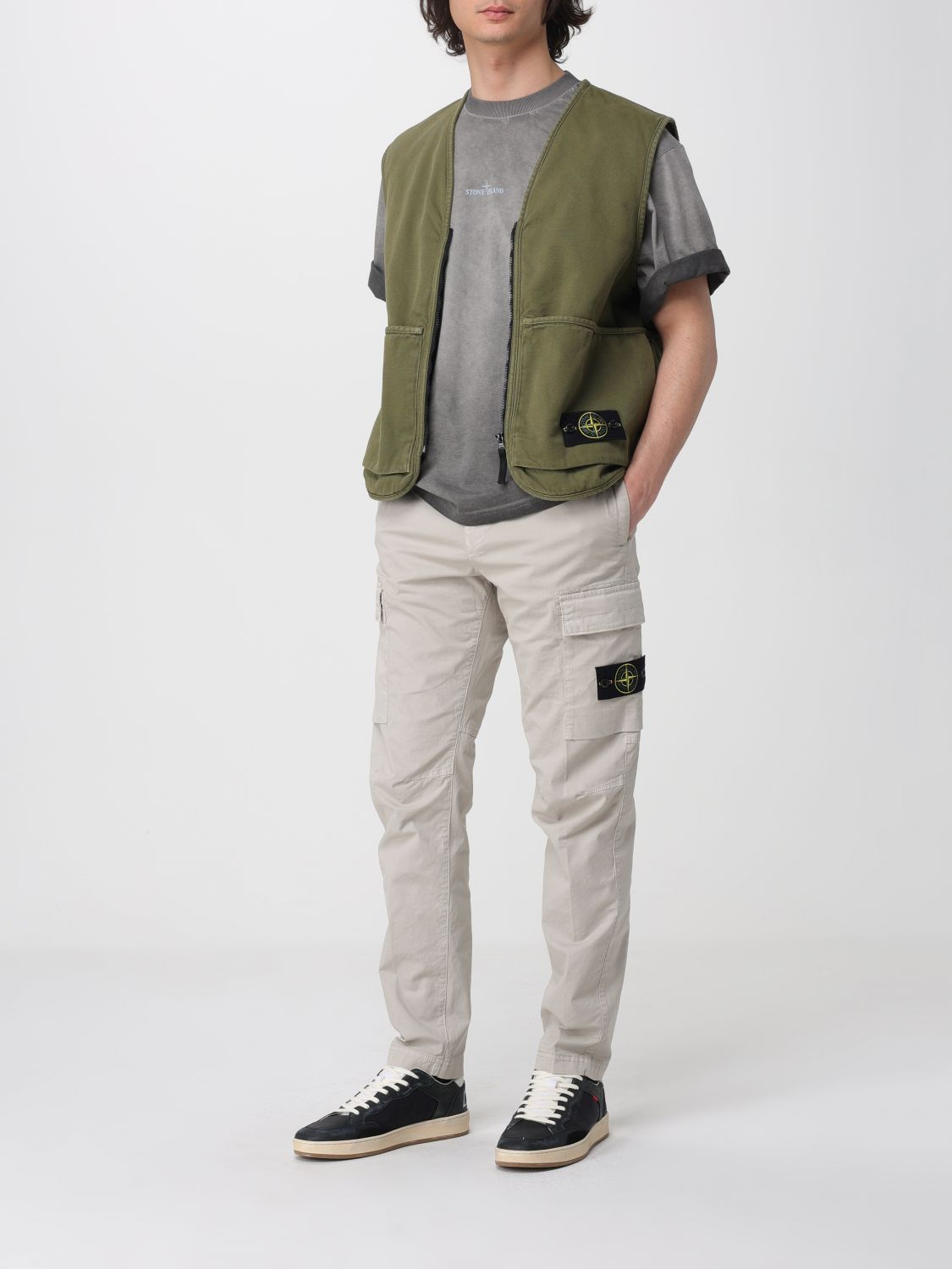 [Stone Island] Trousers SS26 3100032S0A10 V0061