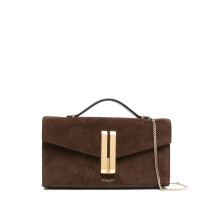 [DEMELLIER] Clutch bag FW26 N105 VANCOUVER MOCHA