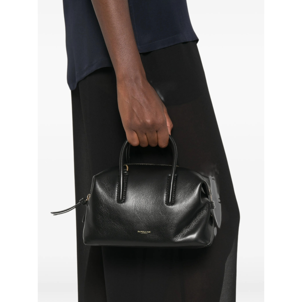 [DEMELLIER] Tote bag FW26 N121 SMALL STOC BLACK