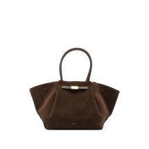 [DEMELLIER] Tote bag FW26 D90 SUEDE NEW YORK MOCHA