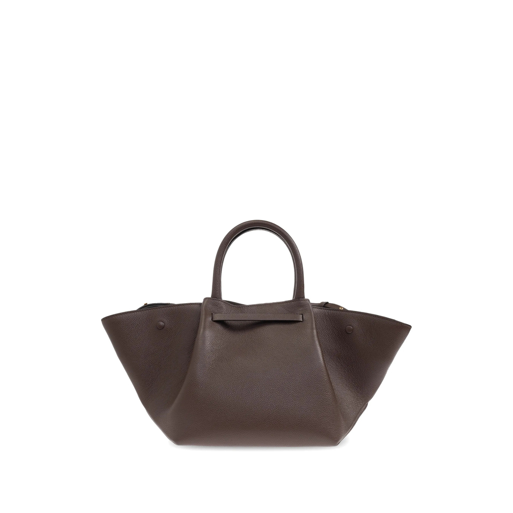 [DEMELLIER] Tote bag FW26 N81 LEATHER MIDI NEW Y MOCHA