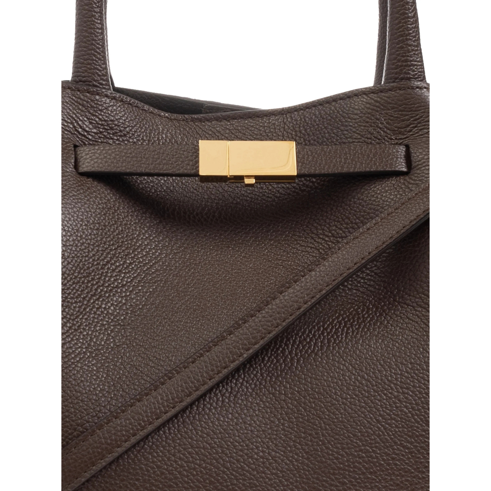 [DEMELLIER] Tote bag FW26 N81 LEATHER MIDI NEW Y MOCHA