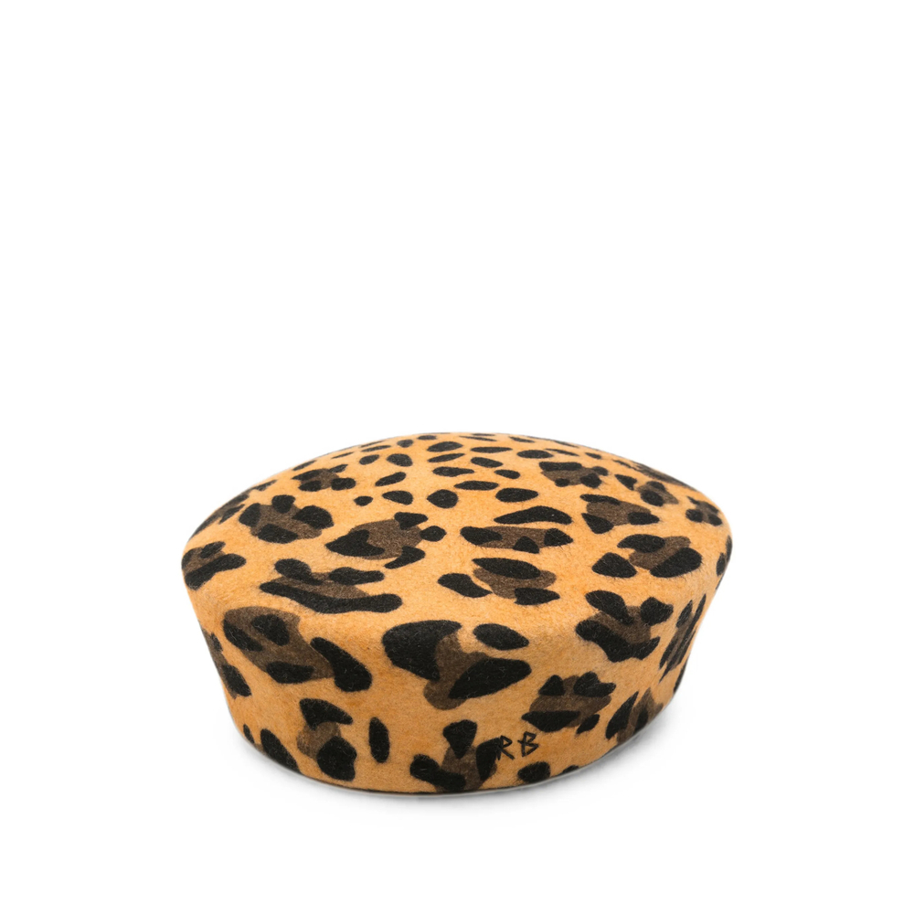 [RUSLAN BAGINSKIY] Hat FW26 MMM059 WF LEOPA
