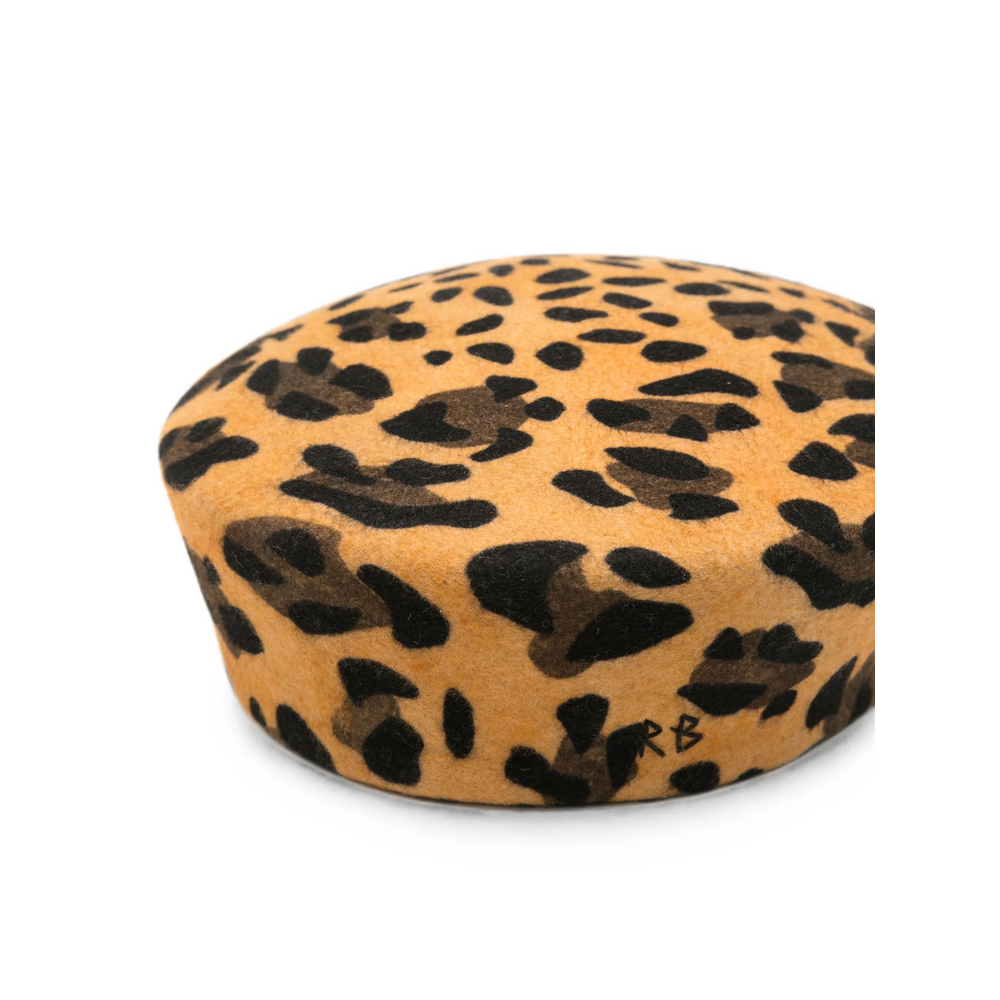 [RUSLAN BAGINSKIY] Hat FW26 MMM059 WF LEOPA