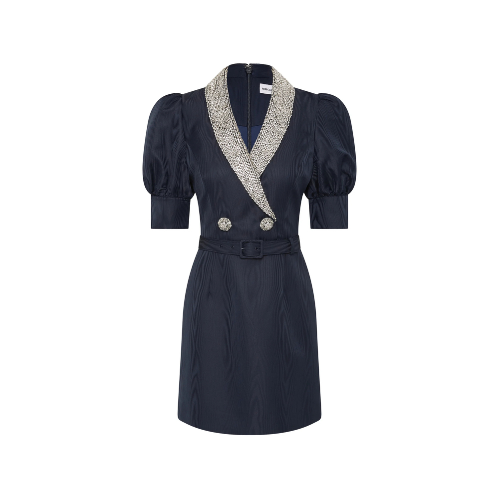[Rebecca Vallance] Dress FW26 2602-1616  NAVY