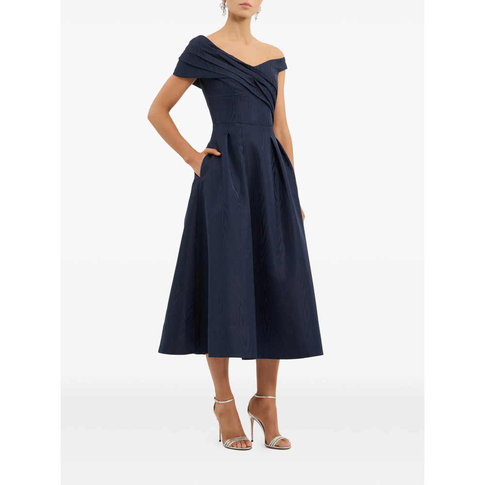 [Rebecca Vallance] Dress FW26 2602-1617  NAVY
