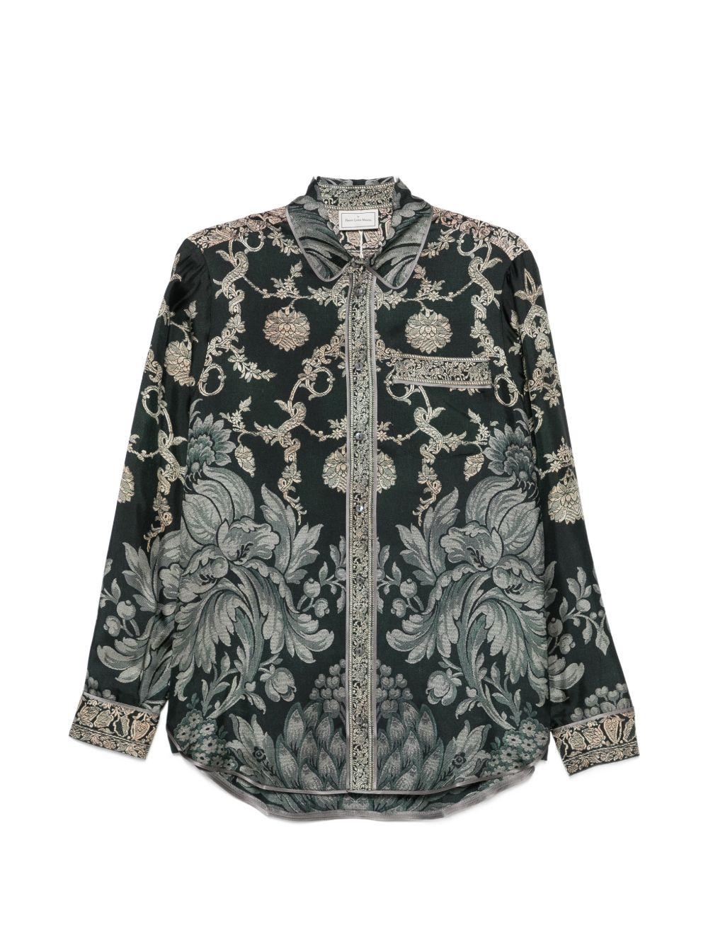 [Pierre Louis Mascia] Shirts Long Sleeve FW26 ALOE/S-CML10642101519316