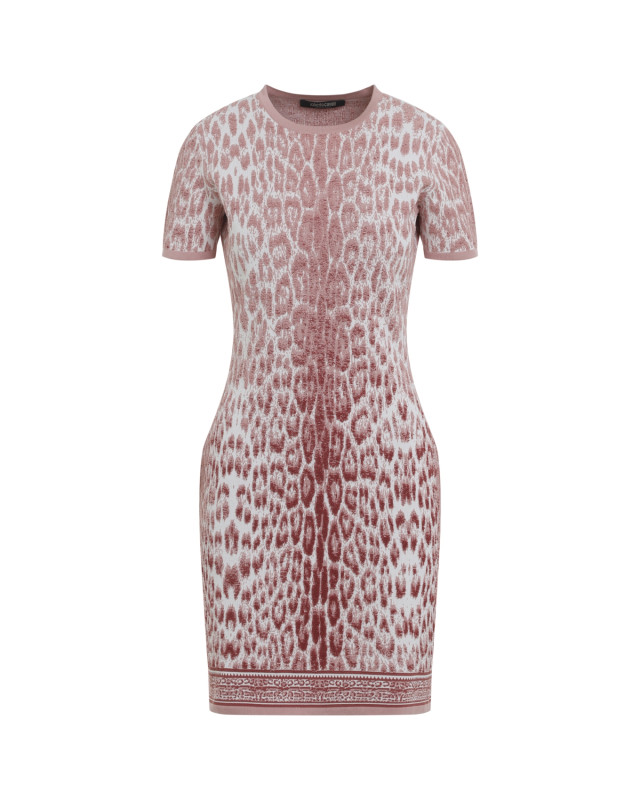 [ROBERTO CAVALLI] Short sleeve dress FW26 XQM103.MA018
