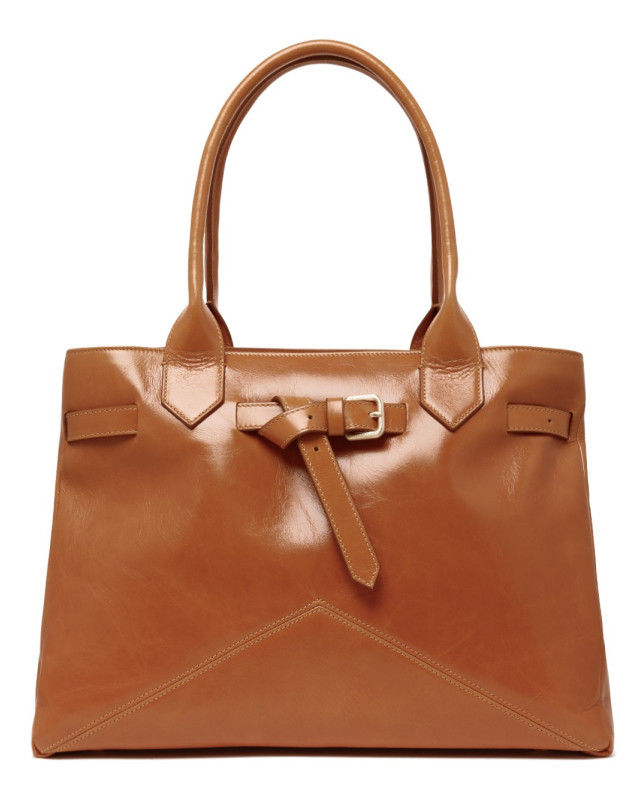 [BALLANTYNE] Tote bag CO ULE11M-14501BROWNSIENA