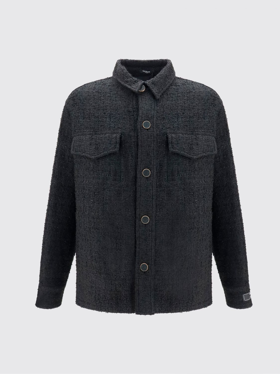 [Balmain] Shirts Long Sleeve FW26 HH1TH890XM07 0PA