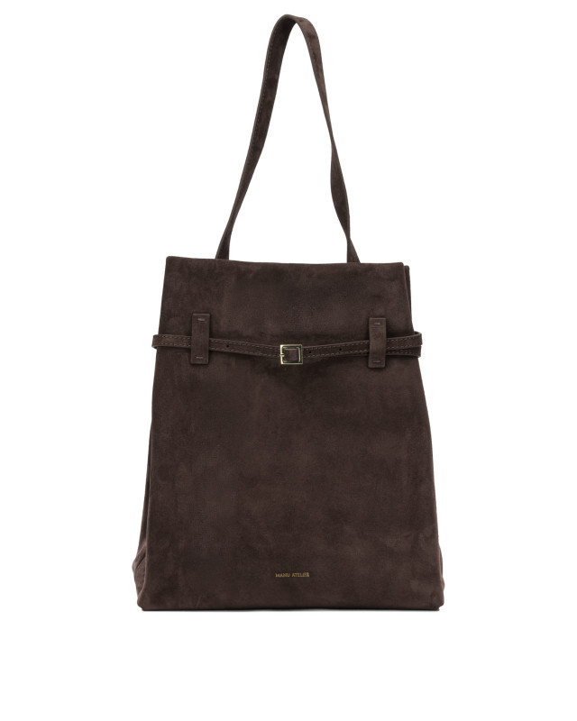 [Manu Atelier] Shoulder bag FW26 2024344TOTE DU JOURDEEP BROWN