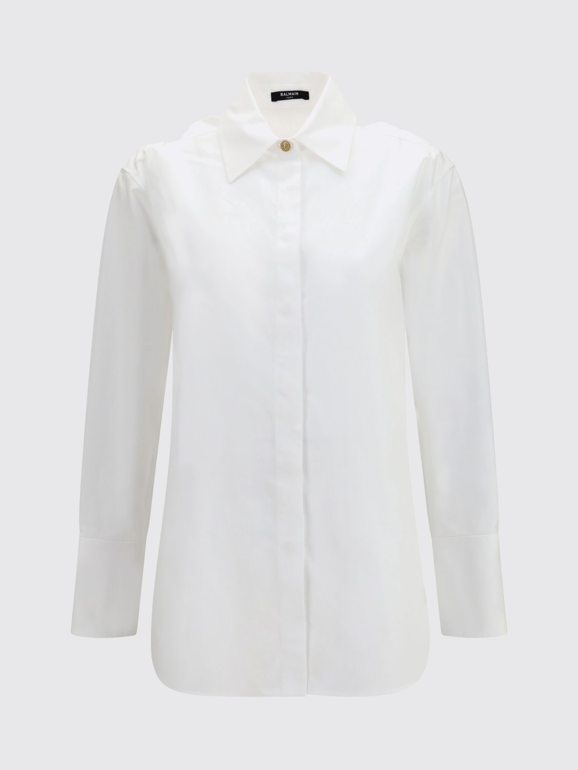[Balmain] Shirts Long Sleeve FW26 HF1HS495CG72 0FB