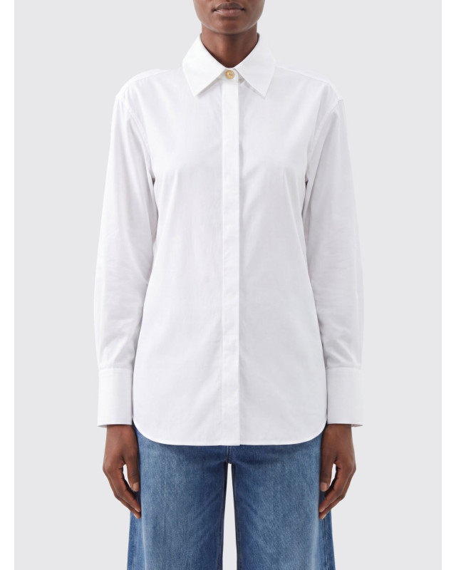 [Balmain] Shirts Long Sleeve FW26 HF1HS495CG72 0FB