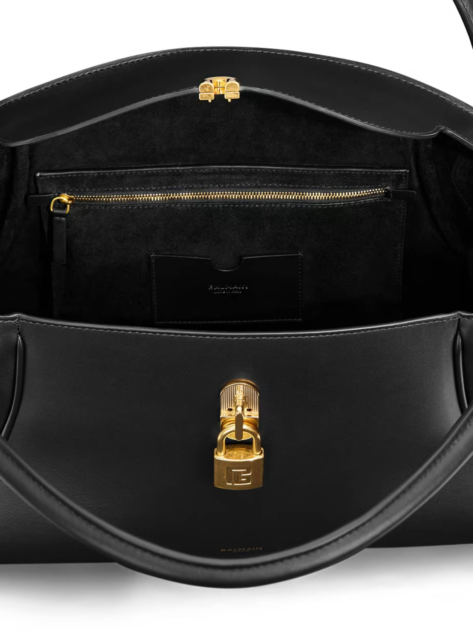 [BALMAIN PARIS] Tote bag FW26 HN1DB068 LTEX