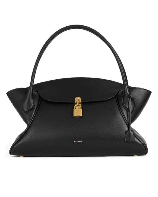 [BALMAIN PARIS] Tote bag FW26 HN1DB068 LTEX