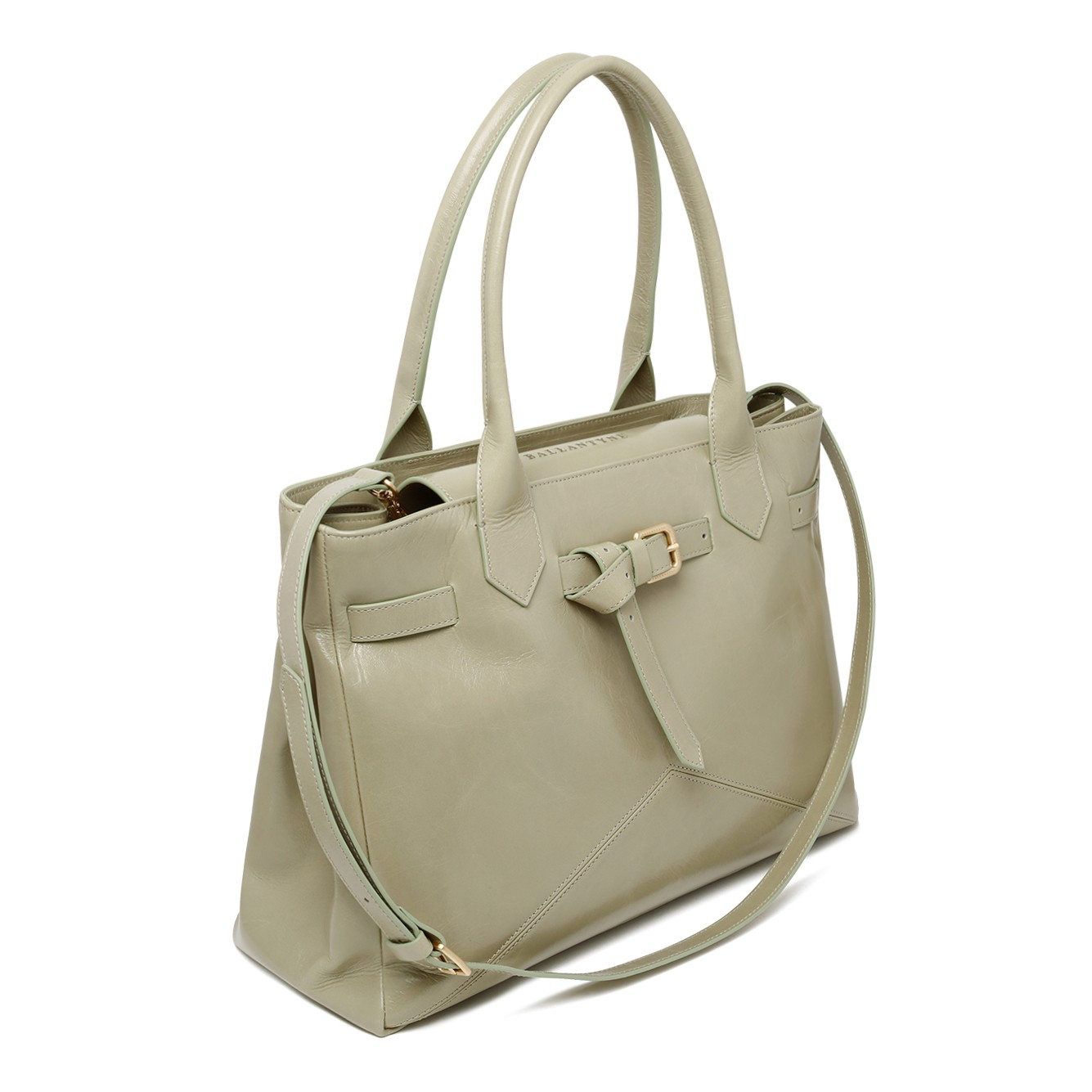 [BALLANTYNE] Tote bag CO ULE11M-15023GHIAIA
