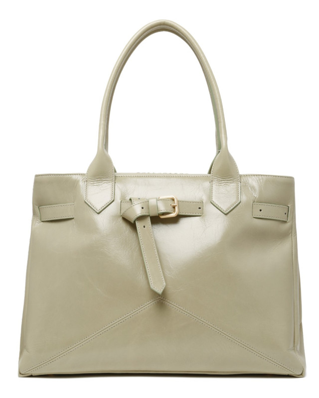 [BALLANTYNE] Tote bag CO ULE11M-15023GHIAIA