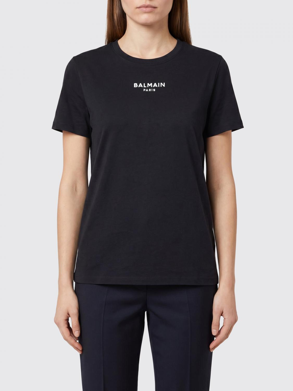 [Balmain] T-shirts Short Sleeve FW26 HF1EF000BD10 EAB